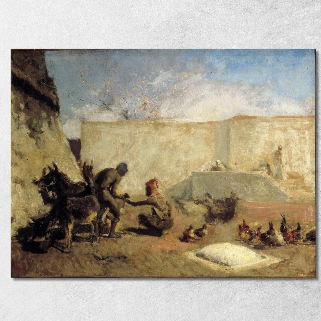Maniscalco Marocchino Mariano Fortuny Marsal mfm30 quadro stampato su tela Maniscalco Marocchino Mariano Fortuny Marsal mfm30 quadro stampato su tela