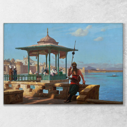 L'Harem Nel Chiosco Jean-Léon Gérôme jlg139 quadro stampato su tela