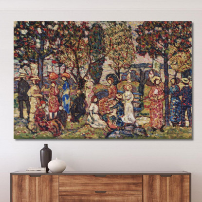 Autunno Maurice Prendergast mpr3 quadro stampato su tela
