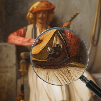 Il Suonatore Di Liuto Jean-Léon Gérôme jlg143 quadro stampato su tela