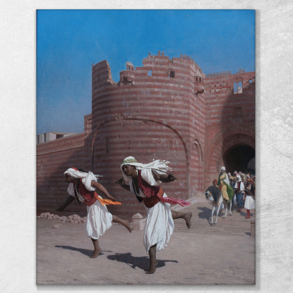 I Corridori Del Pascià Jean-Léon Gérôme jlg145 quadro stampato su tela