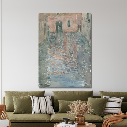 Canali Veneziani Maurice Prendergast mpr73 quadro stampato su tela