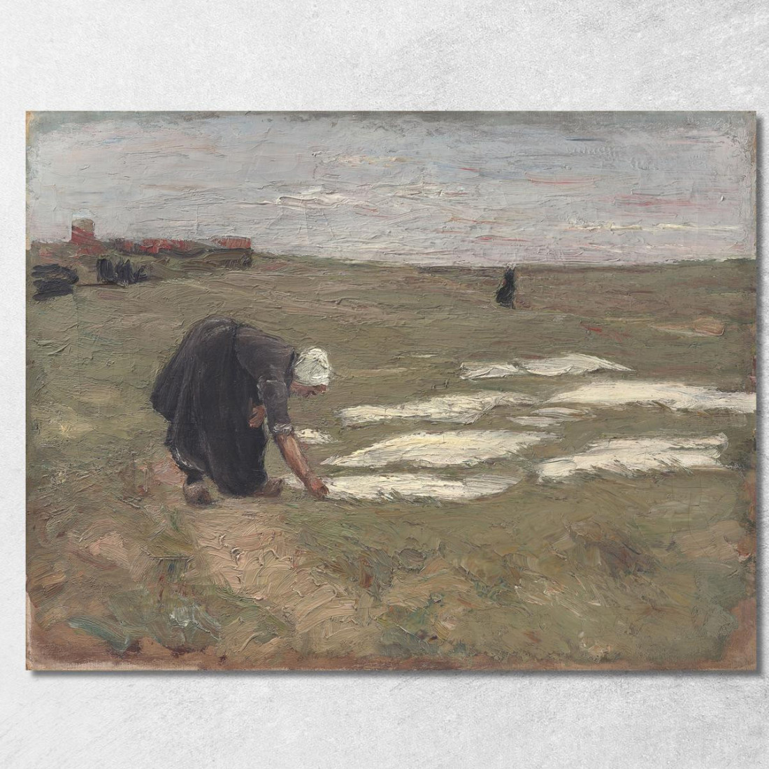 Candeggio Sulle Dune Presso Katwijk Max Liebermann mlb12 quadro stampato su tela Candeggio Sulle Dune Presso Katwijk Max Liebermann mlb12 quadro stampato su tela