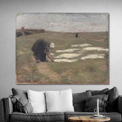 Candeggio Sulle Dune Presso Katwijk Max Liebermann mlb12 quadro stampato su tela