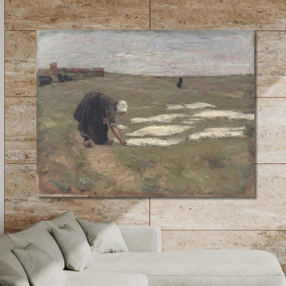 Candeggio Sulle Dune Presso Katwijk Max Liebermann mlb12 quadro stampato su tela