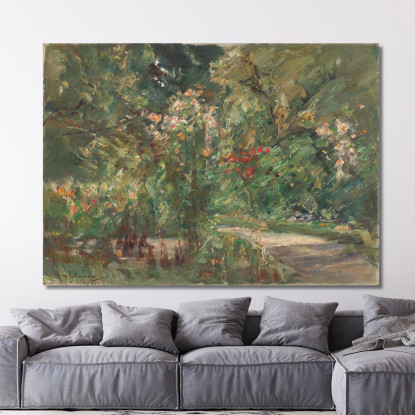 Piante Da Fiore Nel Giardino Utile Verso Nord-Ovest Max Liebermann mlb14 quadro stampato su tela
