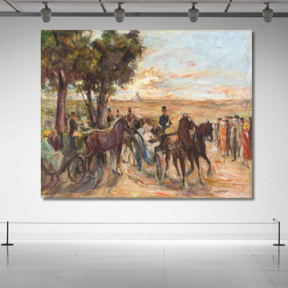 Passeggiata Sul Monte Pincio A Roma Max Liebermann mlb17 quadro stampato su tela