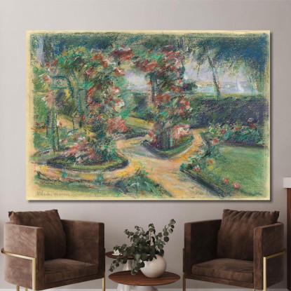 Il Roseto Nel Wannsee Max Liebermann mlb21 quadro stampato su tela