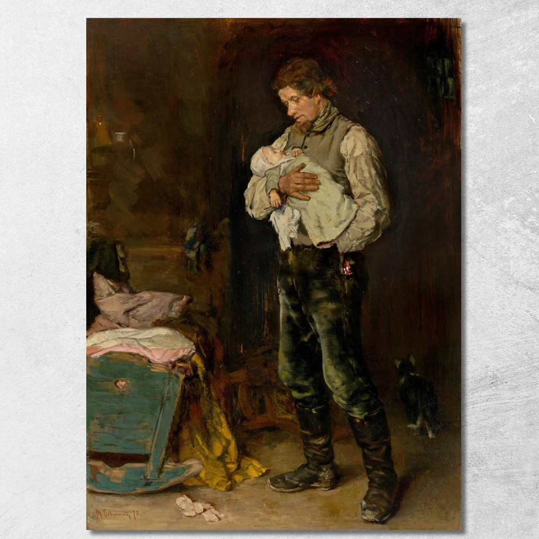 Il Vedovo Max Liebermann mlb22 quadro stampato su tela Il Vedovo Max Liebermann mlb22 quadro stampato su tela