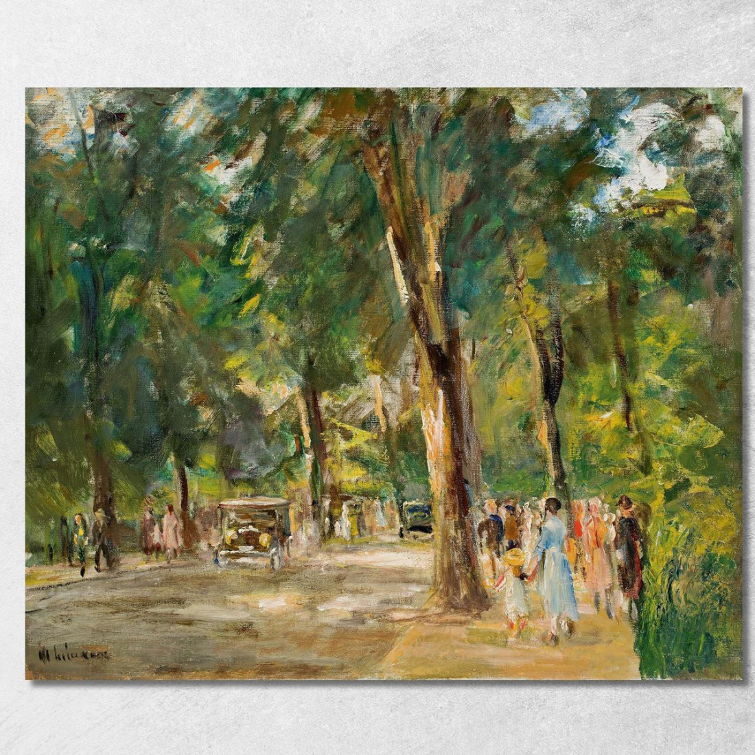 La Grande Strada Del Lago Nel Wannsee Con Passanti 2 Max Liebermann mlb31 quadro stampato su tela La Grande Strada Del Lago Nel Wannsee Con Passanti 2 Max Liebermann mlb31 quadro stampato su tela