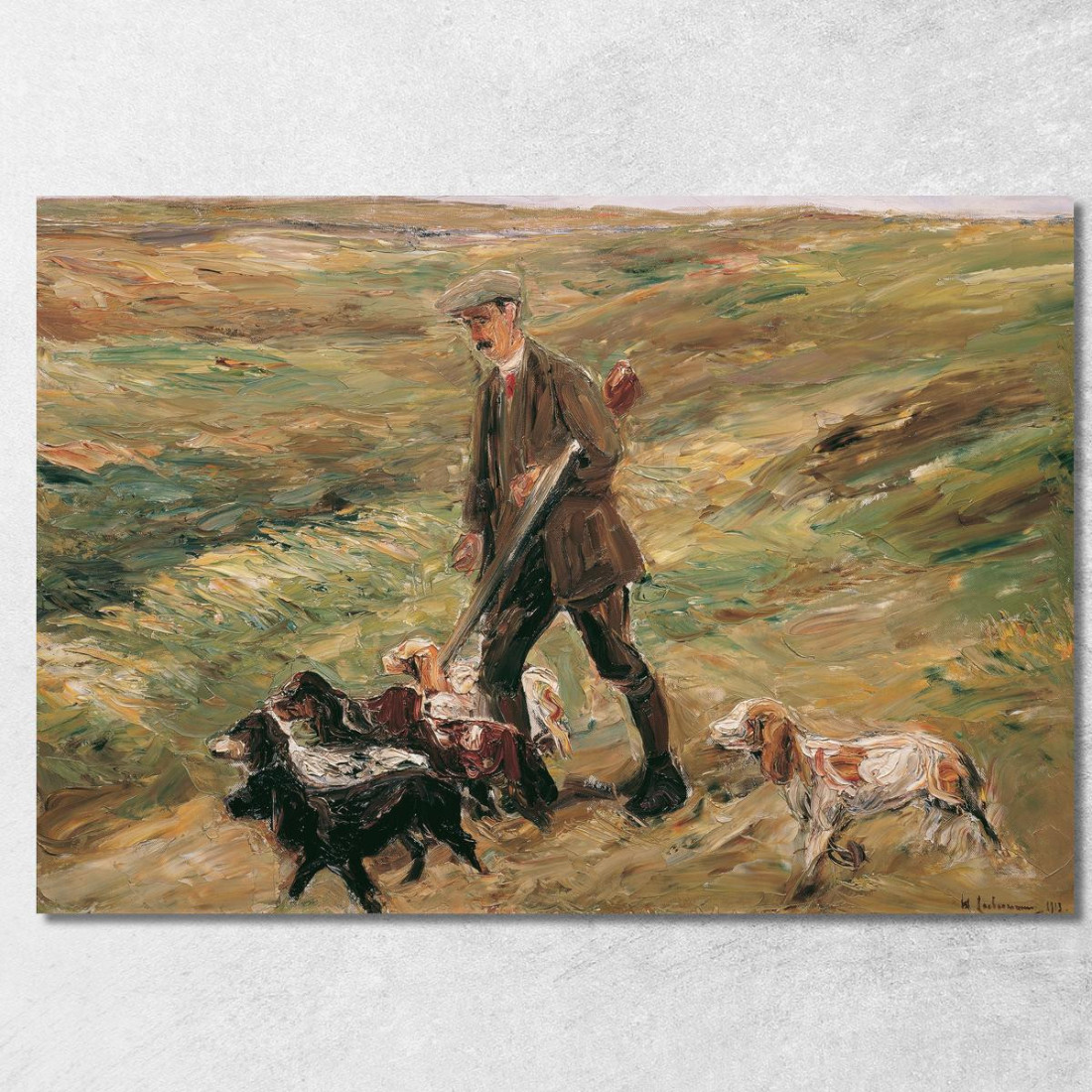 Cacciatore Nelle Dune Max Liebermann mlb45 quadro stampato su tela Cacciatore Nelle Dune Max Liebermann mlb45 quadro stampato su tela