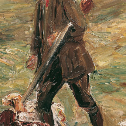 Cacciatore Nelle Dune Max Liebermann mlb45 quadro stampato su tela