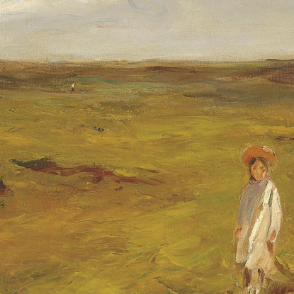 Bambino Nelle Dune Max Liebermann mlb46 quadro stampato su tela