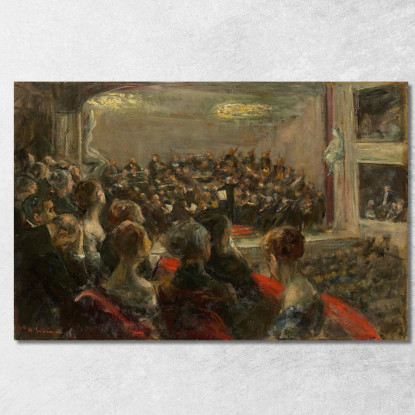 Concerto All'Opera Max Liebermann mlb51 quadro stampato su tela