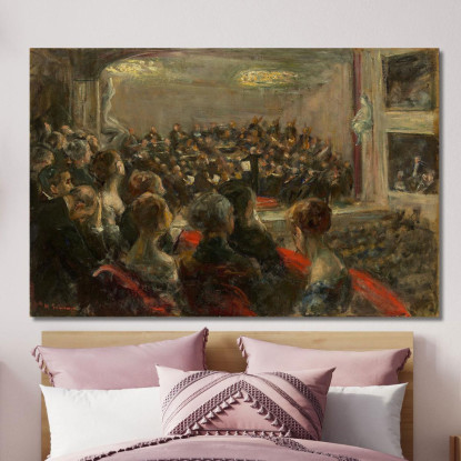Concerto All'Opera Max Liebermann mlb51 quadro stampato su tela