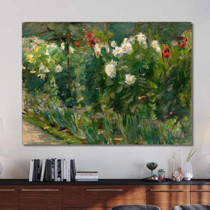 Fiori Rossi E Bianchi Verso Sud-Est Max Liebermann mlb70 quadro stampato su tela