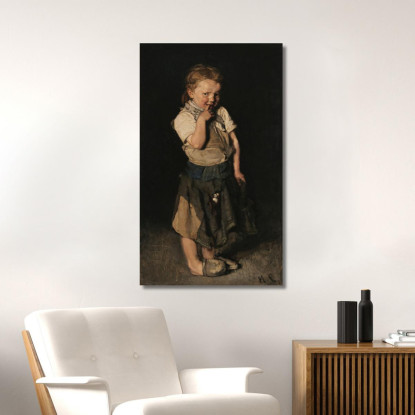 La Figlia Del Calzolaio Max Liebermann mlb85 quadro stampato su tela