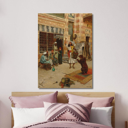 Uno Spettacolo Pomeridiano Rudolf Ernst rer11 quadro stampato su tela