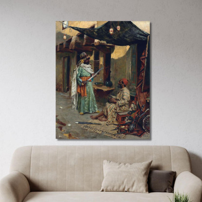 Il Mercante D'Armi Rudolf Ernst rer38 quadro stampato su tela