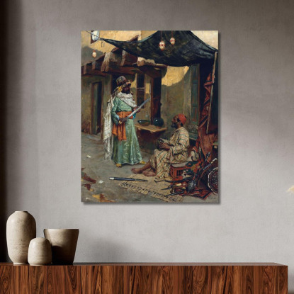 Il Mercante D'Armi Rudolf Ernst rer38 quadro stampato su tela