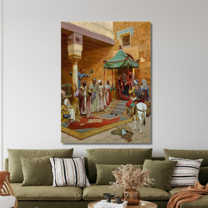 La Nuova Sposa Rudolf Ernst rer56 quadro stampato su tela