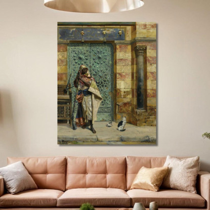 La Guardia Nubiana Rudolf Ernst rer57 quadro stampato su tela