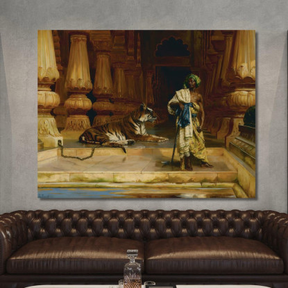 Le Guardie Del Palazzo Rudolf Ernst rer61 quadro stampato su tela