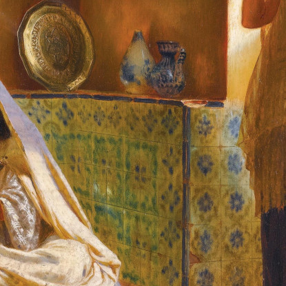 I Profumieri Rudolf Ernst rer62 quadro stampato su tela