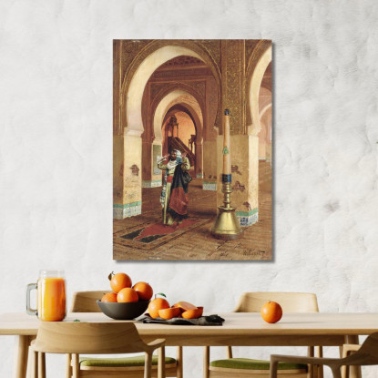 La Preghiera Rudolf Ernst rer63 quadro stampato su tela
