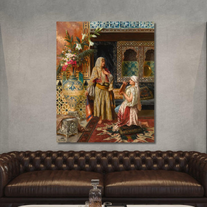 La Favorita Rudolf Ernst rer69 quadro stampato su tela