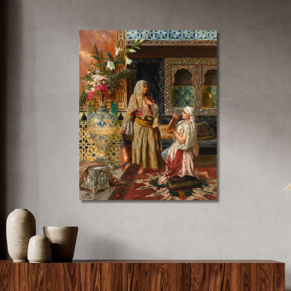 La Favorita Rudolf Ernst rer69 quadro stampato su tela