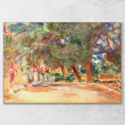 Un Monumento Ai Caduti John Singer Sargent jss6 quadro stampato su tela