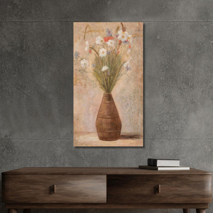 Fiori Di Campo Tadeusz Makowski tmk55 quadro stampato su tela