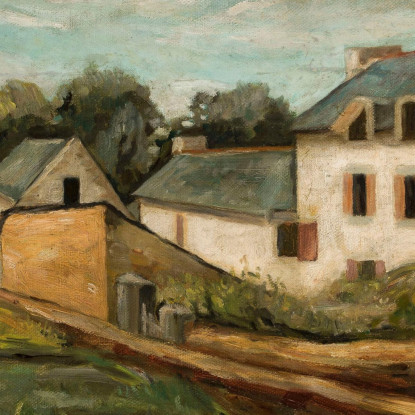 Paesaggio Da Le Pouldu Tadeusz Makowski tmk94 quadro stampato su tela