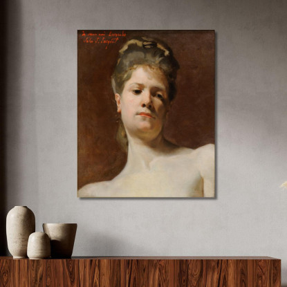 Modello Biondo John Singer Sargent jss23 quadro stampato su tela