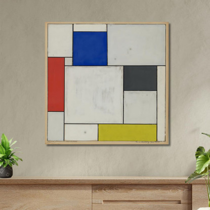 Composizione Xxii Theo van Doesburg tvd1 quadro stampato su tela
