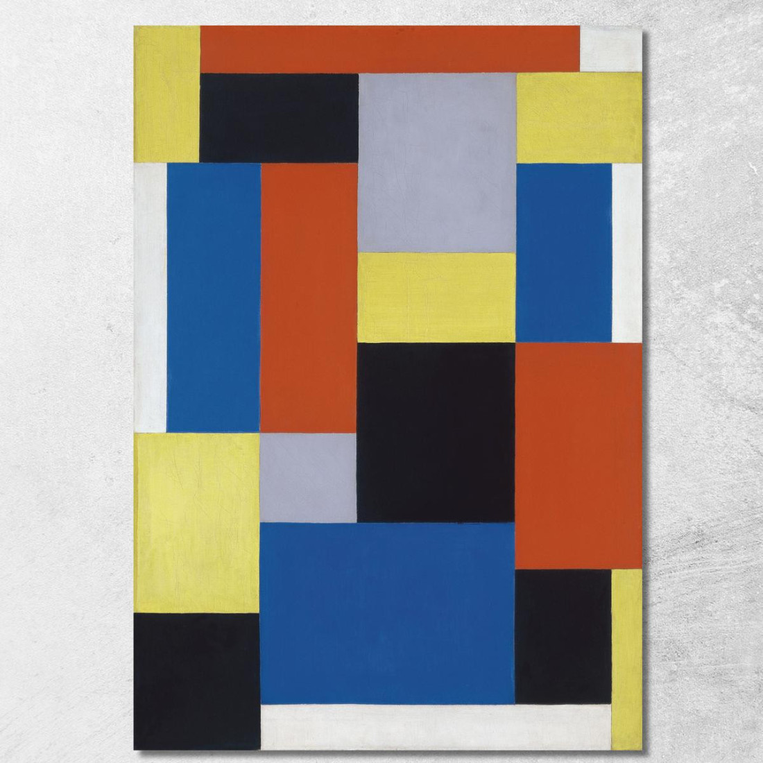 Composizione Xx Theo van Doesburg tvd11 quadro stampato su tela Composizione Xx Theo van Doesburg tvd11 quadro stampato su tela