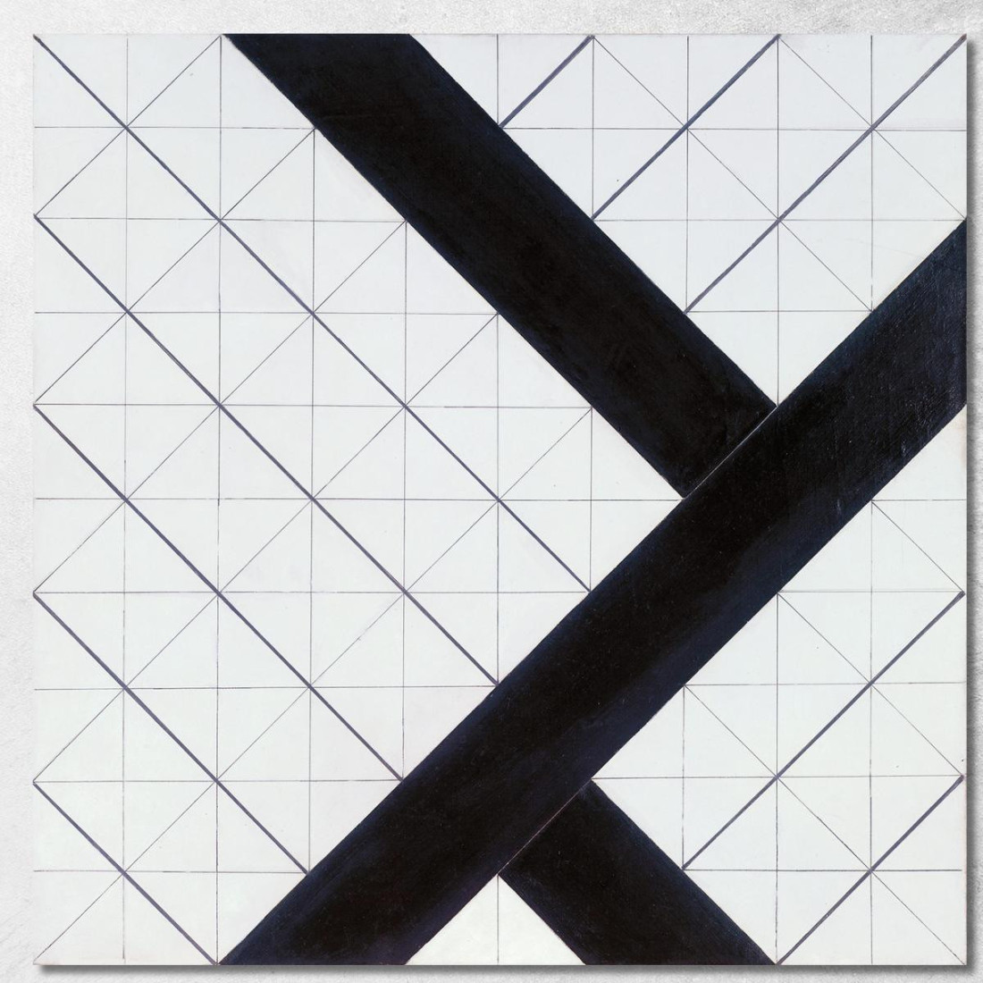Contro-Composizione Vi Theo van Doesburg tvd13 quadro stampato su tela Contro-Composizione Vi Theo van Doesburg tvd13 quadro stampato su tela