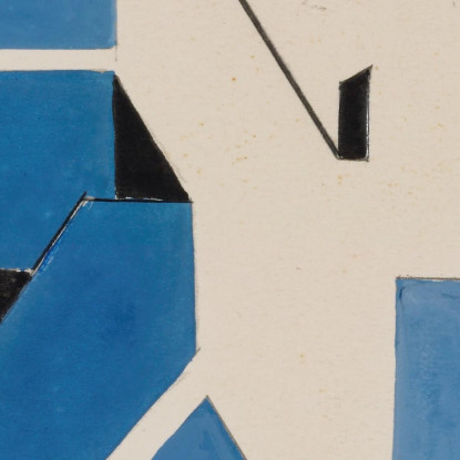 Progetto Per Poster Theo van Doesburg tvd14 quadro stampato su tela