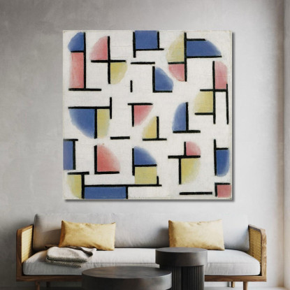 Variazione Su Composizione Xiii Theo van Doesburg tvd23 quadro stampato su tela