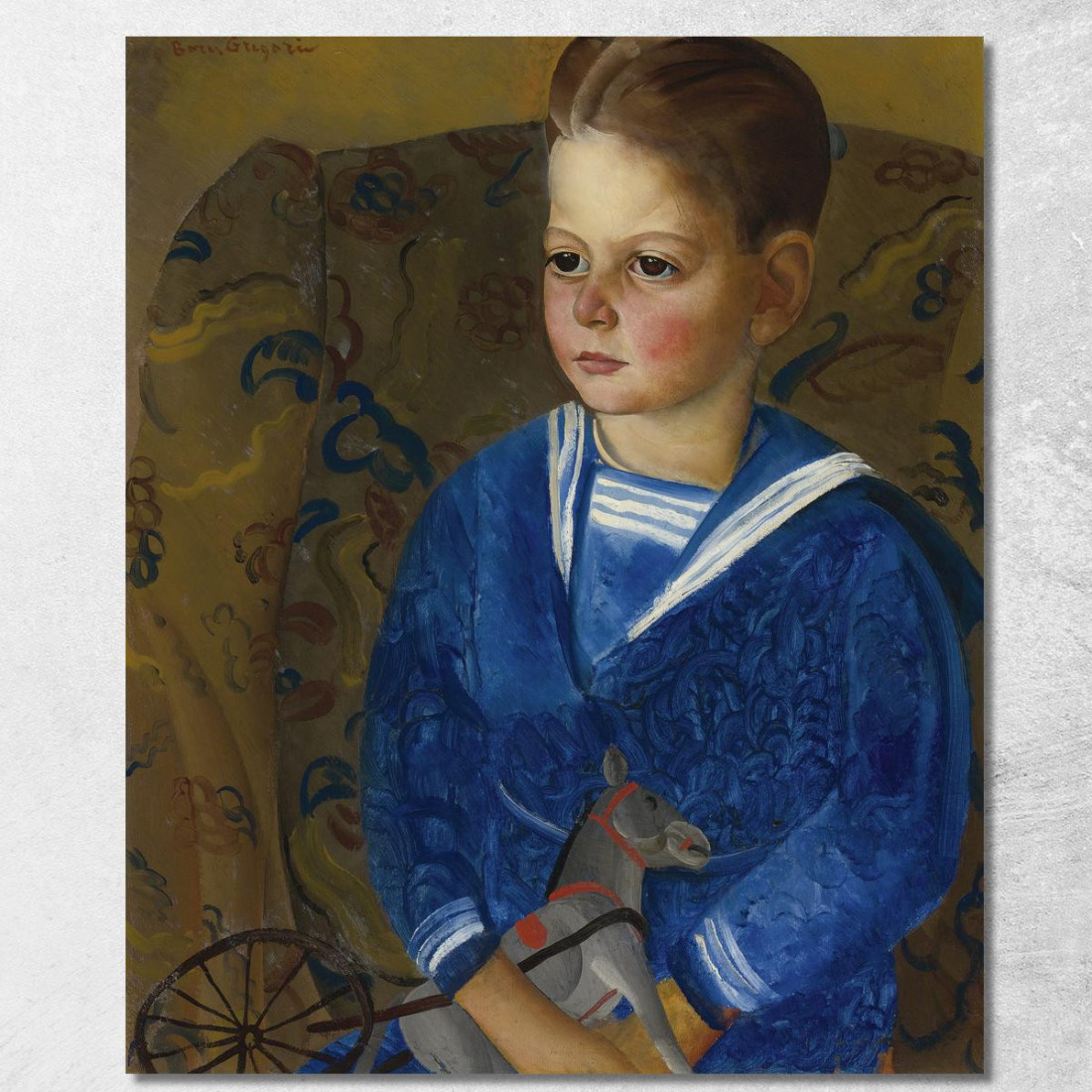Ragazzo In Abito Da Marinaio Boris Grigoriev bgr2 quadro stampato su tela Ragazzo In Abito Da Marinaio Boris Grigoriev bgr2 quadro stampato su tela