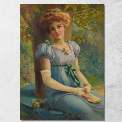 Uno Sguardo Dolce Emile Vernon evr1 quadro stampato su tela