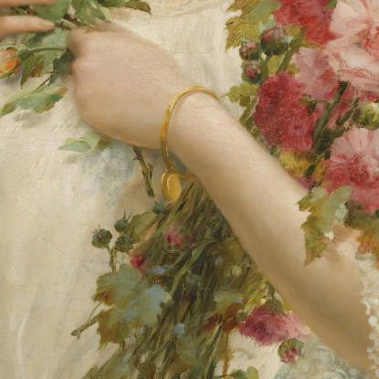 Bellezza Estiva Emile Vernon evr5 quadro stampato su tela