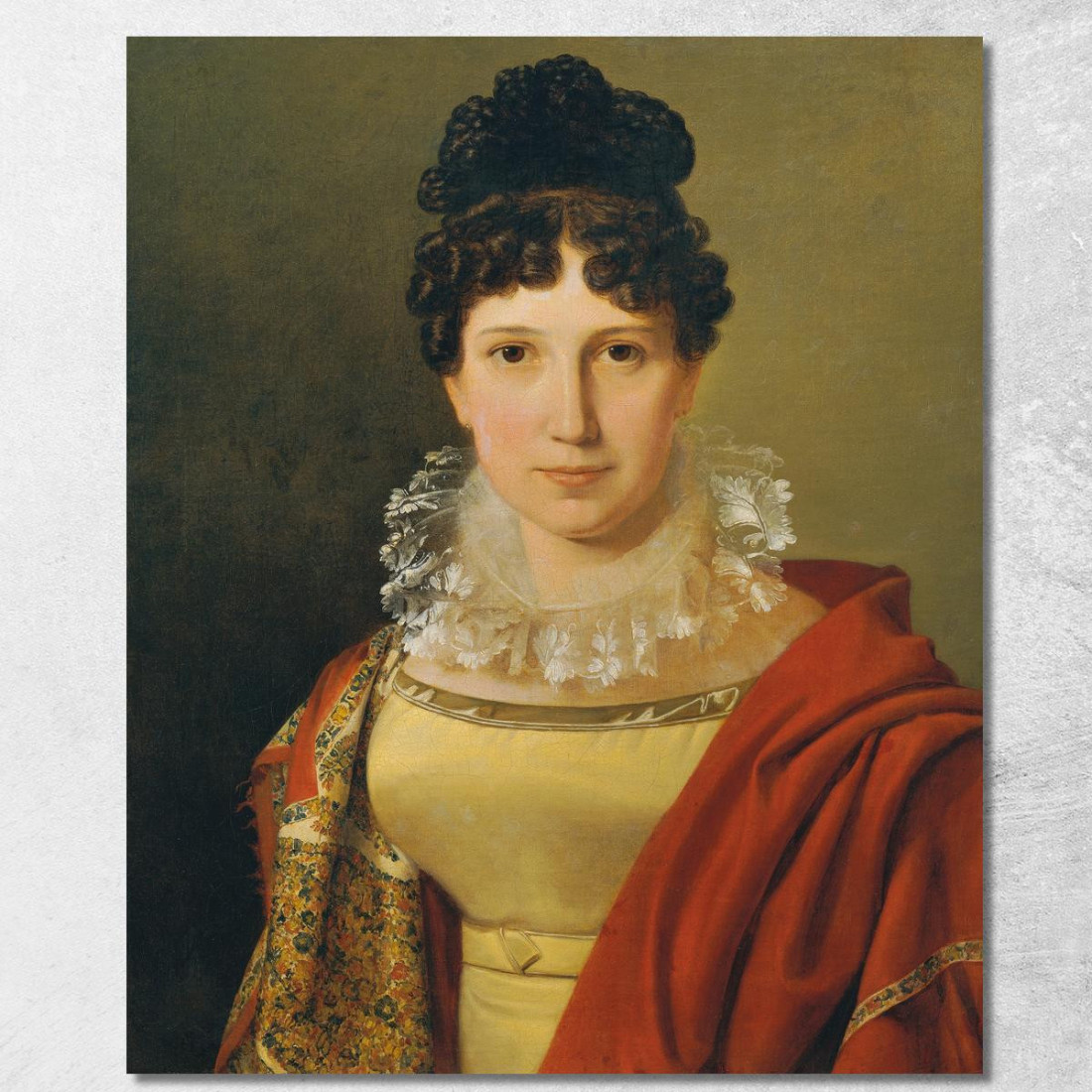 Catharina Baronessa Von Koudelka Ferdinand Georg Waldmüller fgw18 quadro stampato su tela Catharina Baronessa Von Koudelka Ferdinand Georg Waldmüller fgw18 quadro stampato su tela