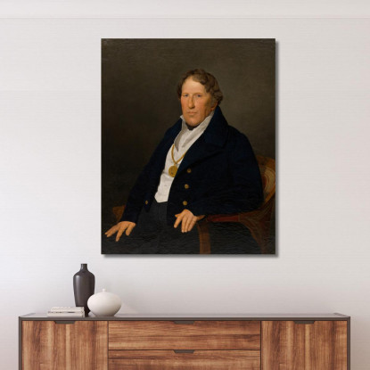 Il Maestro Di Nave Mathias Feldmüller Ferdinand Georg Waldmüller fgw34 quadro stampato su tela