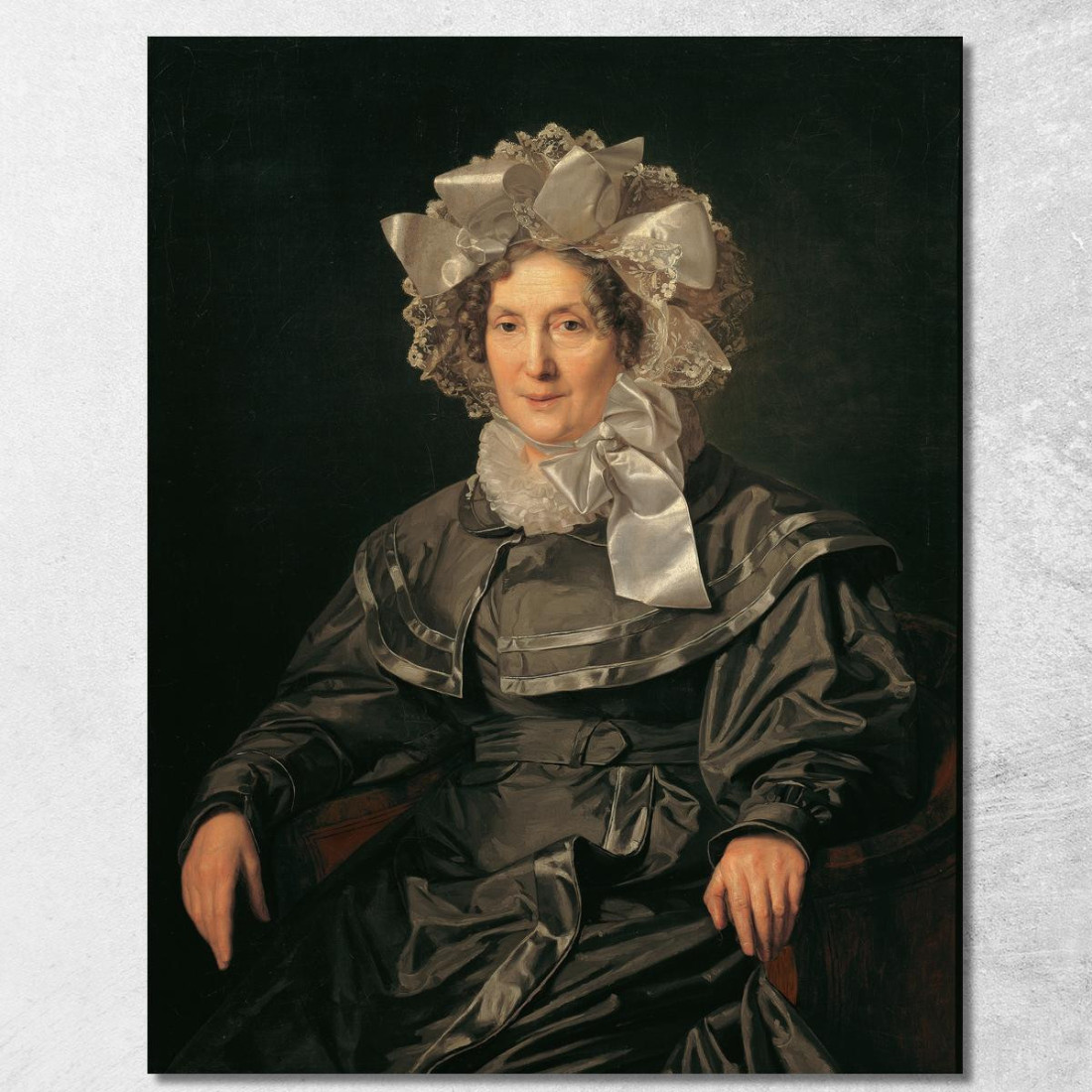 Elisabeth Waldmüller La Madre Dell'Artista Ferdinand Georg Waldmüller fgw52 quadro stampato su tela Elisabeth Waldmüller La Madre Dell'Artista Ferdinand Georg Waldmüller fgw52 quadro stampato su tela