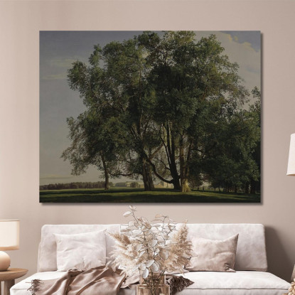 Paesaggio Del Prater 2 Ferdinand Georg Waldmüller fgw90 quadro stampato su tela