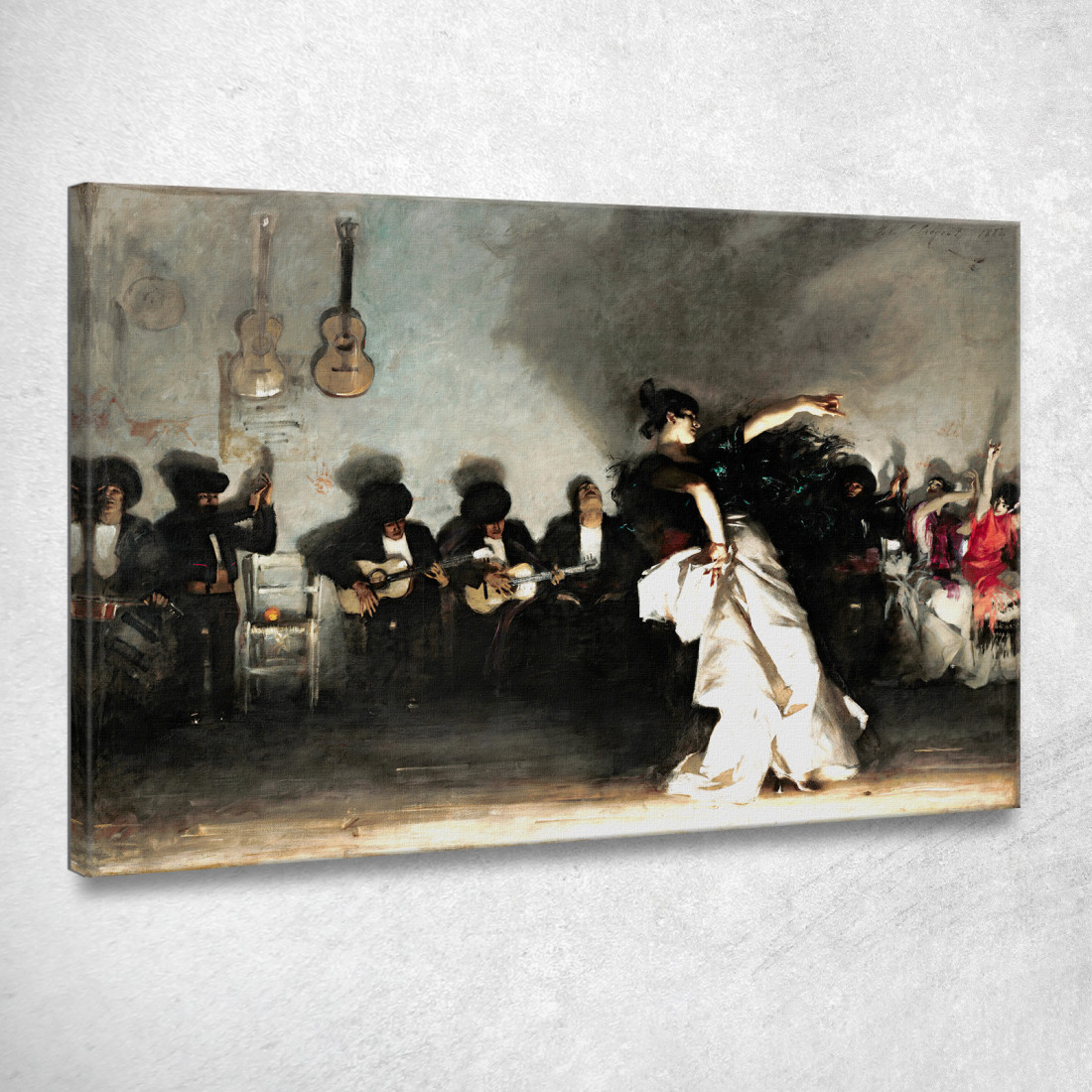 Il Casino John Singer Sargent jss60 quadro stampato su tela Il Casino John Singer Sargent jss60 quadro stampato su tela