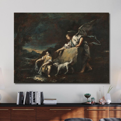 Tobia E L’Angelo Francesco Guardi fgr39 quadro stampato su tela
