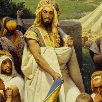 Il Mantello Di Giuseppe Horace Vernet hvr18 quadro stampato su tela